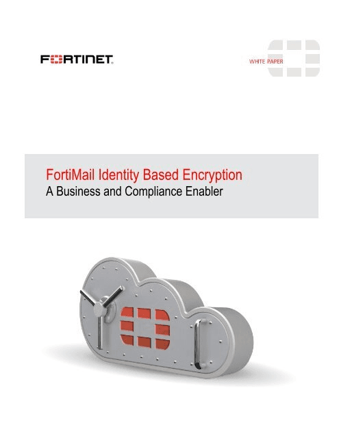 fortimail encryption